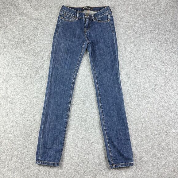BDG UO Urban Outfitters Jeans Womens 25 Blue Dark Wash Ankle Cigarette Stretch - Picture 1 of 16